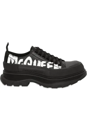 Alexander McQueen Tread Slick Lace Up "McQueen Graffiti Logo - " sneakers