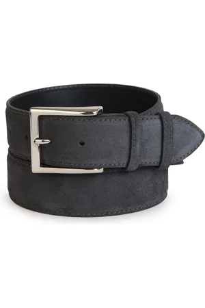 Bontoni Suede leather belt