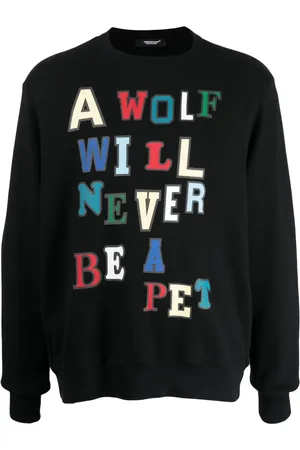 UNDERCOVER Slogan-print cotton sweatshirt