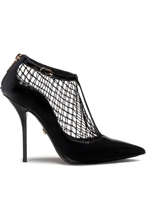 Dolce & Gabbana Net overlay pumps