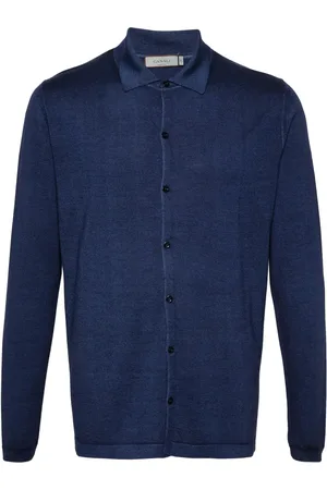 CANALI Fine-knit shirt