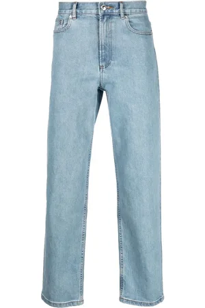 A.P.C. Stonewashed straight-legged jeans
