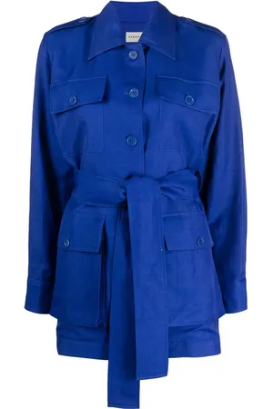 P.A.R.O.S.H. Belted shirt jacket