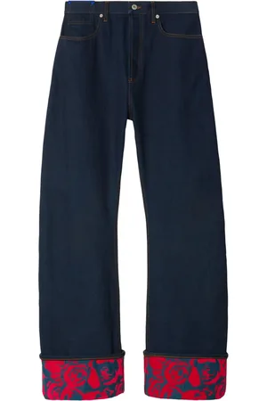 Burberry Japanese wide-leg jeans