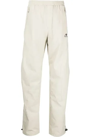 Ader Error Logo-embroidered straight-leg trousers