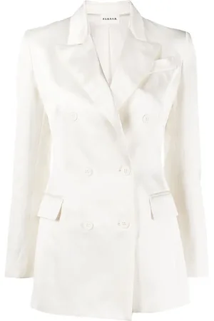 P.A.R.O.S.H. Satin double-breasted blazer