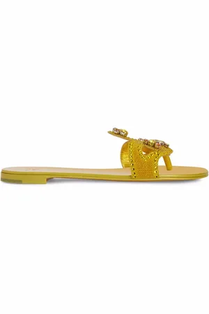 Giuseppe Zanotti Turchesite flat sandals