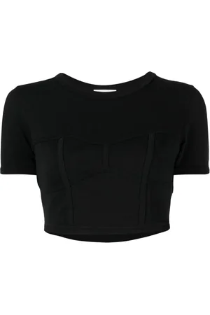 A.L.C. Wren round-neck cropped T-shirt