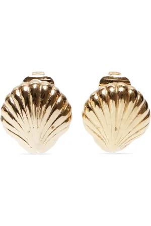 Dior Shell motif clip-on earrings