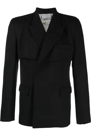 VTMNTS Buttoned virgin wool-blend blazer