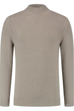 FEDELI Mock-neck knit sweater