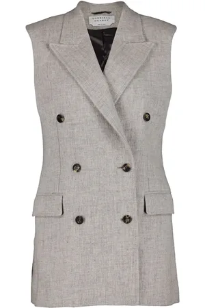 GABRIELA HEARST Mayte double-breasted waistcoat