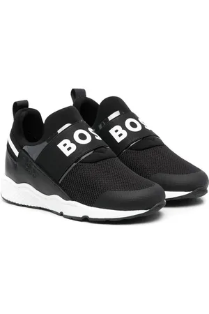 HUGO BOSS Logo-print slip-on sneakers