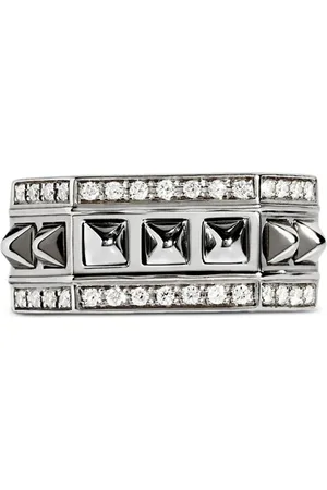 Statement Sterling Rockaway 1 Peak diamond ring