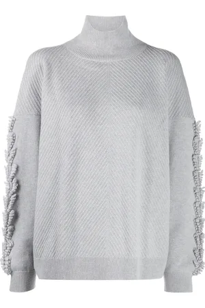 Barrie Cashmere roll-neck jumper