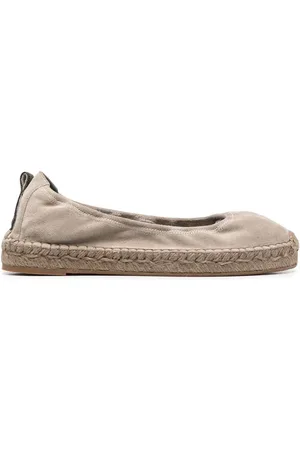 Brunello Cucinelli 20mm slip-on suede espadrilles