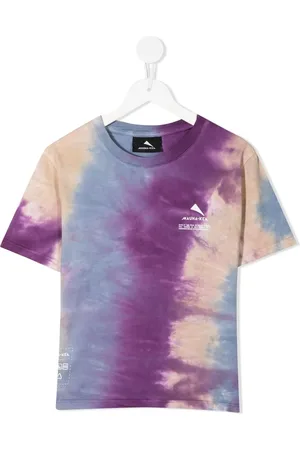 MAUNA KEA Tie-dye logo-print T-shirt