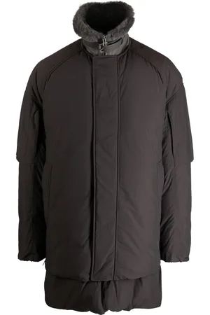 JUUN.J Stand-up collar padded coat
