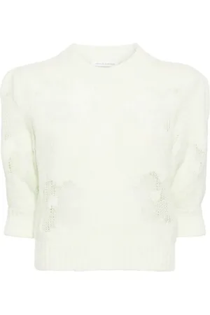Cecilie Bahnsen Vienne floral intarsia jumper
