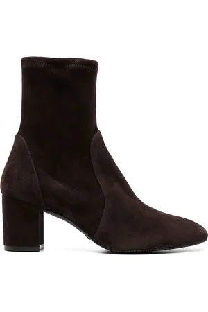 Stuart Weitzman Yuliana 80mm suede ankle boots