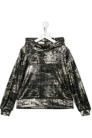 Le pandorine Metallic sheen hoodie