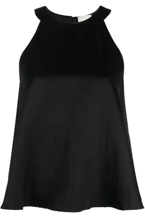 ALYSI Satin sleeveless blouse