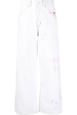 AMISH Wide-leg tie dye trousers