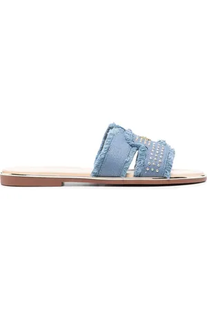 Liu Jo Denim flat sandals