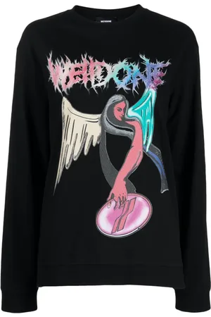 We11 Done Graphic-print cotton sweatshirt
