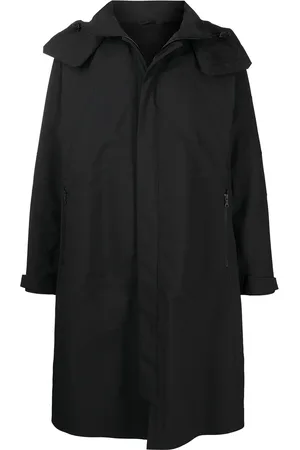 WHITE MOUNTAINEERING Logo-patch hooded jacket