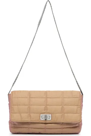 CHANEL 1997-1999 Reissue 2.55 Iridescent Chocolate Bar shoulder bag