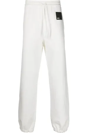 OAMC Logo-patch cotton track pants