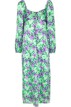 P.A.R.O.S.H. Abito floral print dress