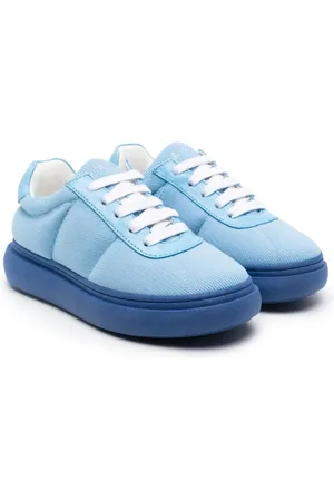 Marni Two-tone piqué sneakers