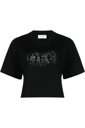 OFF-WHITE Logo-print cotton T-shirt
