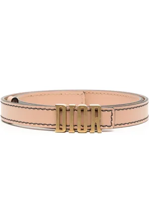 Dior 3D logo buckle leather belt