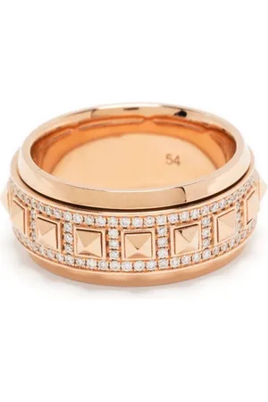 Statement 18kt rose Rockaway Spinner diamond ring