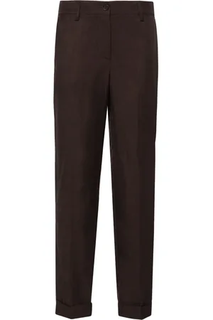 P.A.R.O.S.H. High-waist tapered trousers