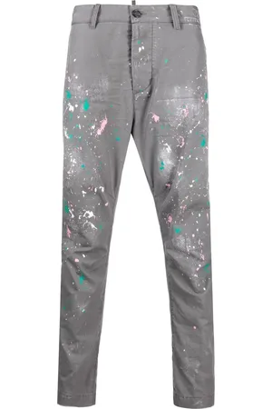 Dsquared2 Paint splatter-print trousers