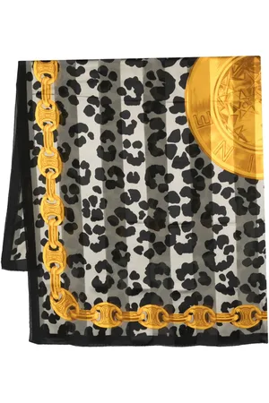Céline 1980s pre-owned graphic-print silk scarf