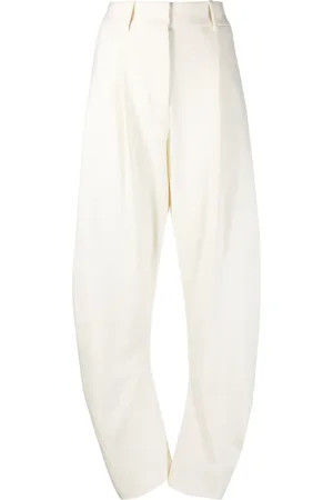 OFF-WHITE Curved-leg trousers