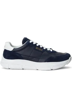 Ralph Lauren Panelled chunky-sole sneakers