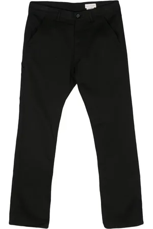 Alexander McQueen Logo-embroidered jeans