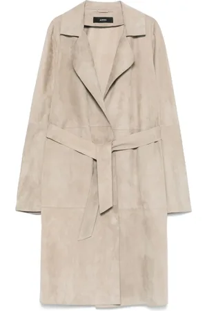 arma leder Suede coat