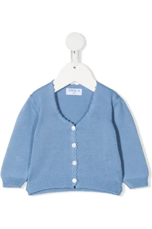 SIOLA Knitted-cotton cardigan