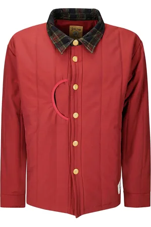 Brain Dead Puffer button-up shirt jacket