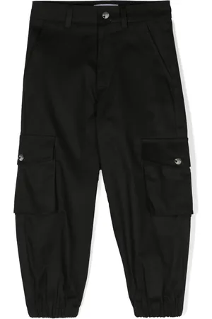 Msgm Stretch-cotton cargo trousers