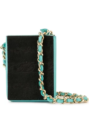 CHANEL 2001 mini chain pouch