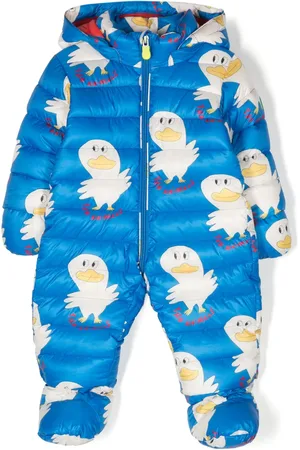 The Animals Observatory Bumblebee padded snowsuit