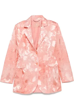 ERMANNO SCERVINO Floral-jacquard blazer